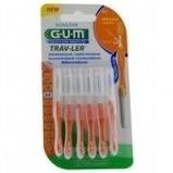 Gum Trav Ler 0.9  6 scovolini colore Arancione