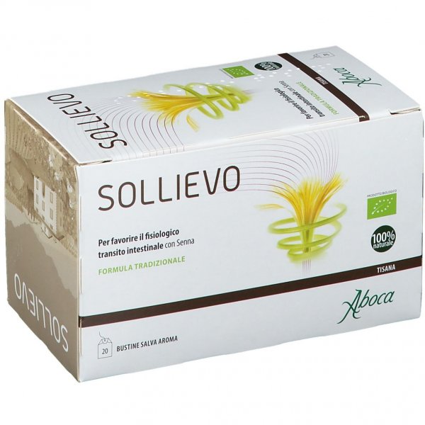 Aboca Sollievo Bio Tisana 20 Filtri Benessere Intestinale