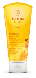 WELEDA BABY CALENDULA BABYWASH 200ML