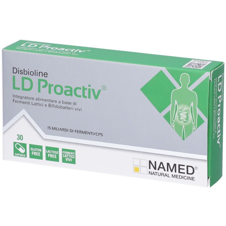 Named Disbioline LD Proactiv integratore di fermenti lattici 30 capsule