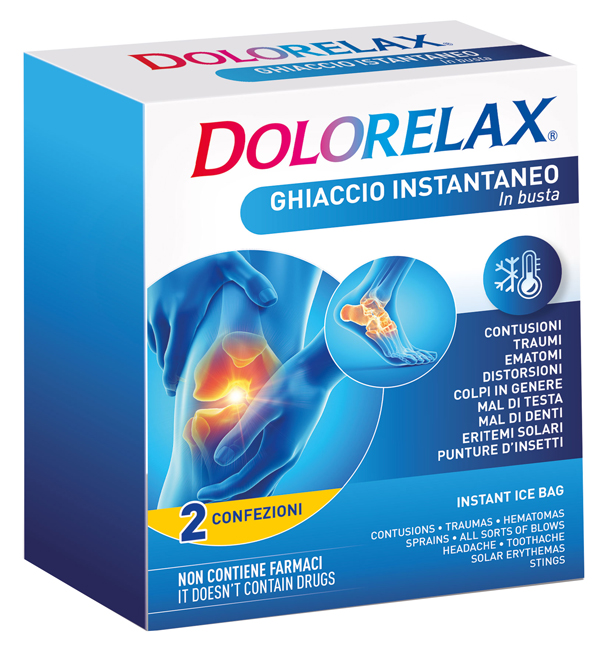 DOLORELAX ICE BAG GHIACCIO ISTANTANEO 2PZ