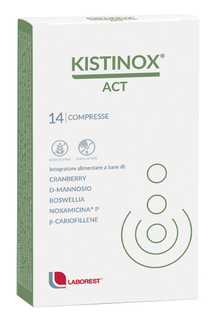 KISTINOX ACT 10 COMPRESSE PER LE VIE URINARIE