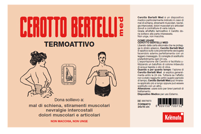 Bertelli Cerotto Med Grande 24x16 cm