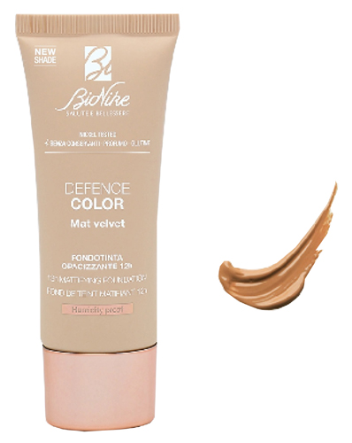 Bionike Defence Color Fondotinta Mat Velvet 406 cannelle  30ml