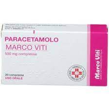 Paracetamolo Marco Viti 20 Compresse