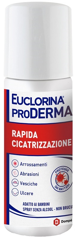 Euclorina Proderma Rapida Cicatrizzazione Spray 100ml