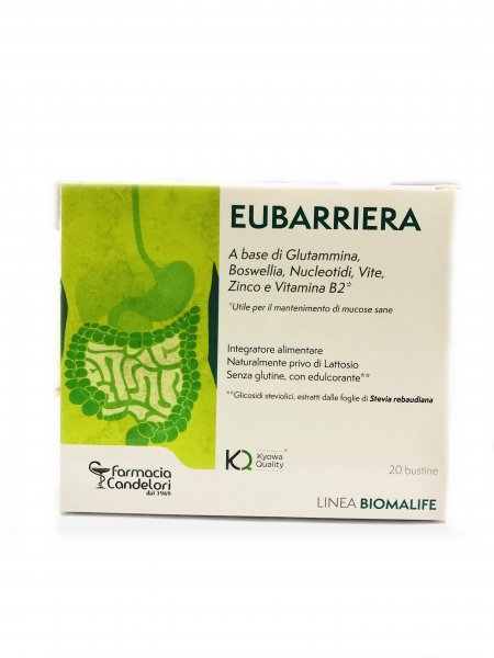 Farmacia Candelori Eubarriera 20 Bustine(DISPONIBILE 1 PEZZO SCADENZA 8/25)