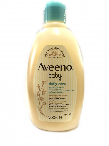 Aveeno Baby Daily Care Bagno e Docciaschiuma 500 ml
