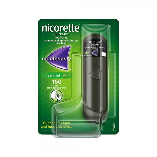 Nicorette Quick Spray Aroma Menta 150 Erogazioni