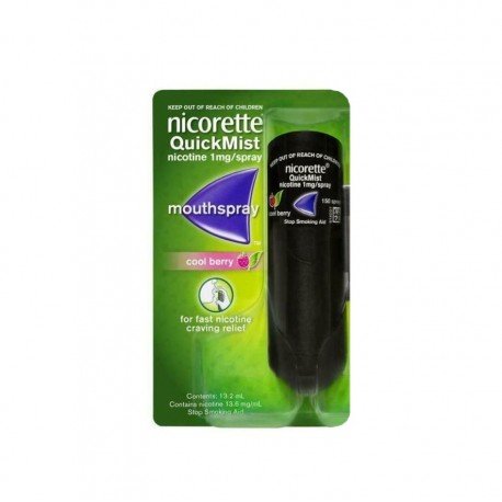 Nicorette Quick Spray Aroma Frutti Rossi 150 Erogazioni