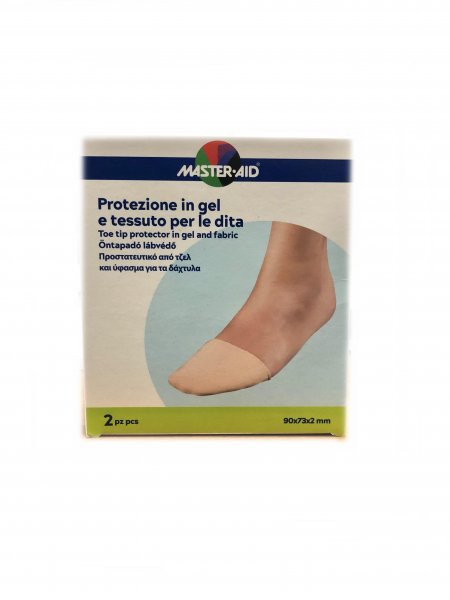 Master Aid Protezione in Gel e Tessuto Per le dita 90x73x2 mm 2 Pezzi