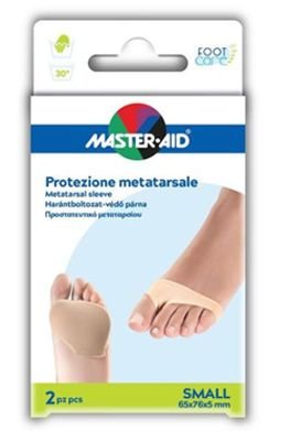 Master Aid Protezione Metatarsale Small 65x76x5 mm 2 Pezzi