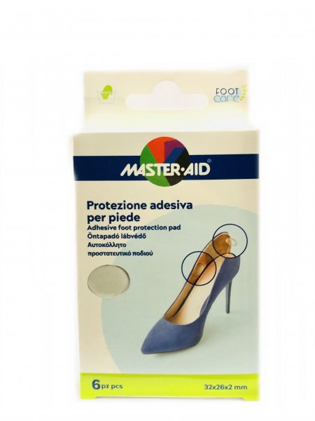 Master Aid Protezione Adesiva Per Piede 32x26x2 mm 6 Pezzi