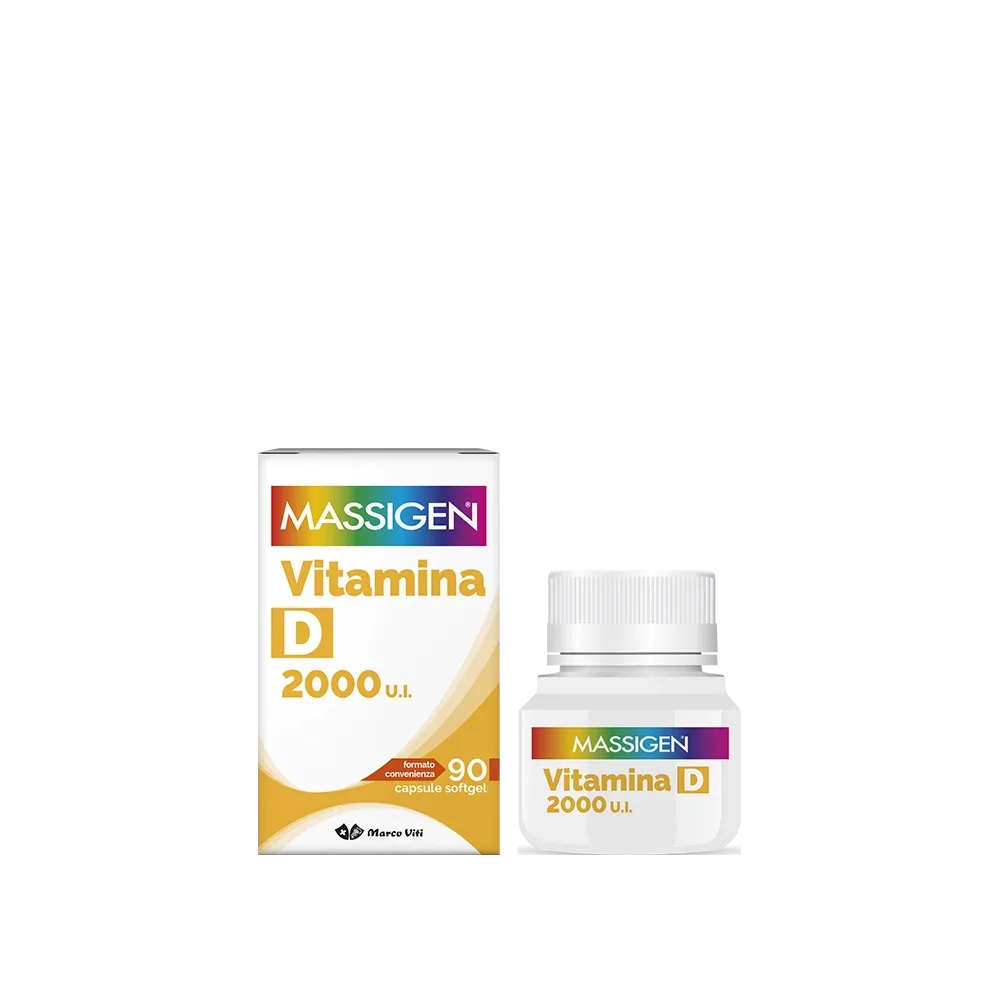 Massigen Vitamina D 2000 UI 90 Capsule Softgel