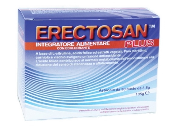 Erectosan Plus 30 Bustine 3,5 g