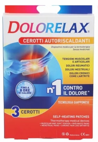 Dolorelax Cerotti Autoriscaldanti 3 Cerotti