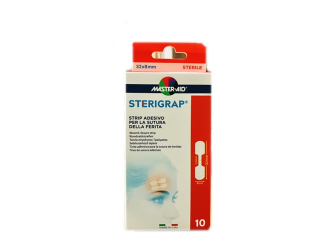 Master Aid Sterigrap 32X8mm 10 Strip