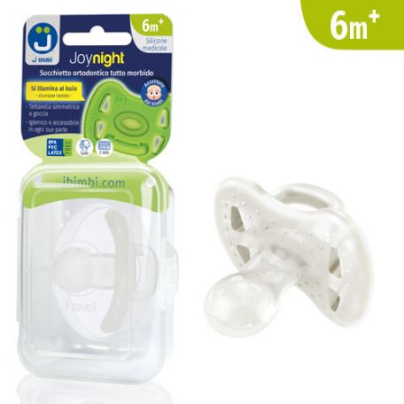 J Bimbi Joynight Succhietto Ortodontico Tutto Morbido 6m+