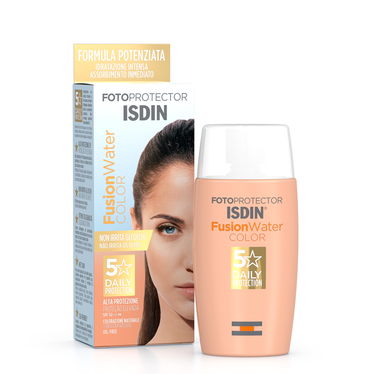 Fotoprotector Isdin FusionWater Color Spf 50 Solare 50 ml