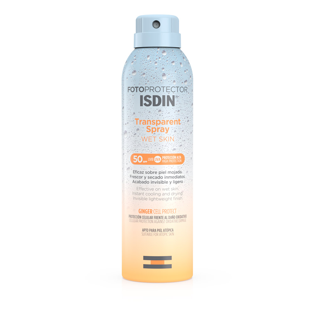 Fotoprotector Isdin Transparent Spray Wet Skin SPF 50 Solare 250 ml