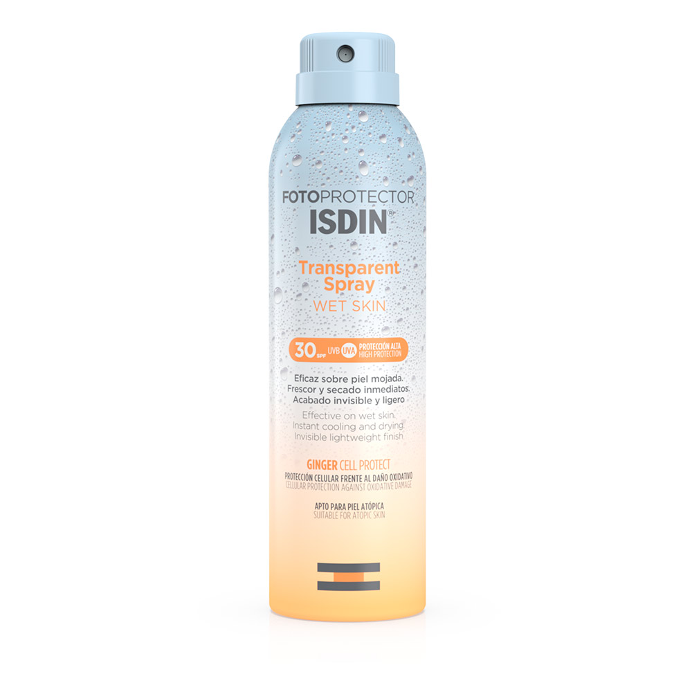 Fotoprotector Isdin Transparent Spray Wet Skin SPF 30 Solare 250 ml