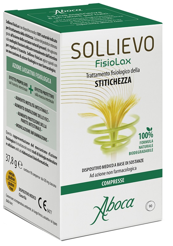 Aboca Sollievo Fisiolax 90 Compresse Stitichezza