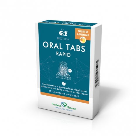 GSE Oral Tabs Rapid Gusto Agrumi 12 Compresse