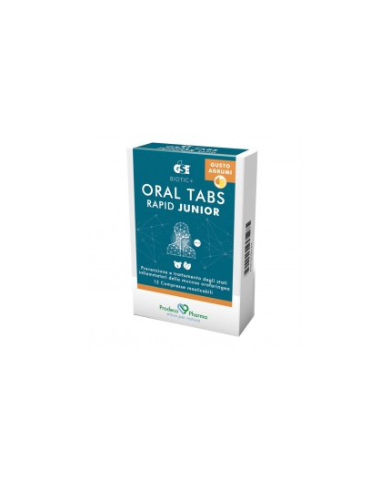 GSE Oral Tabs Rapid Junior Gusto Agrumi 12 Compresse