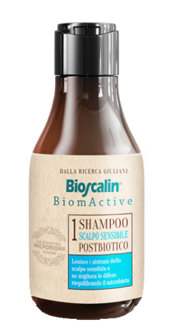 Bioscalin BiomActive Shampoo Scalpo Sensibile Postbiotico 200ml