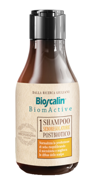 Bioscalin BiomActive Shampoo Seboregolatore Postbiotico 200ml