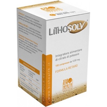 Lithosolv 100 Compresse Retard Citratao di Potassio e Zinco