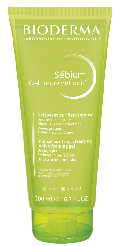 Bioderma Sebium Gel Moussaint Actif 200ml
