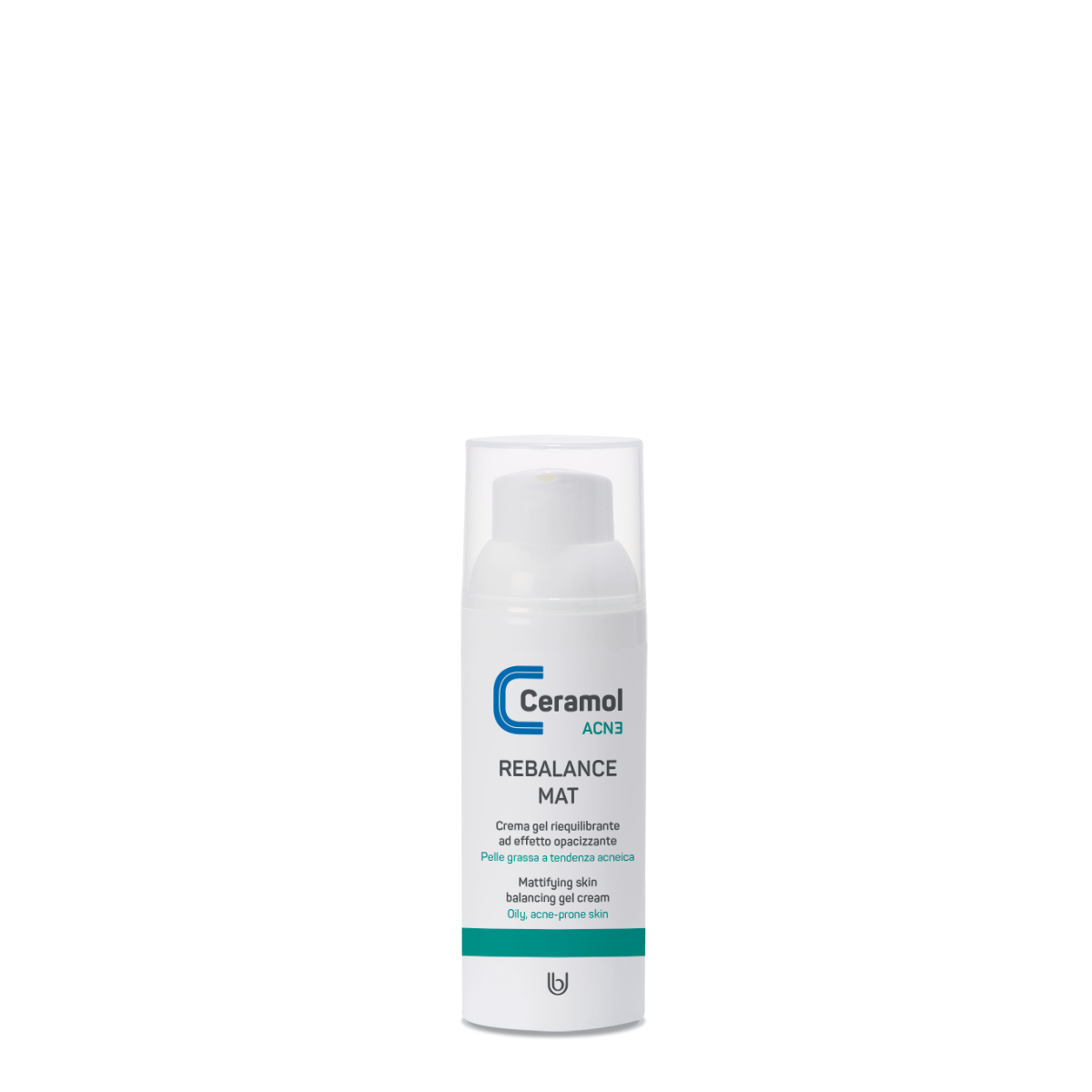 Ceramol Acne Rebalance Mat Crema gel riequilibrante ad effettto opacizzante 50ml
