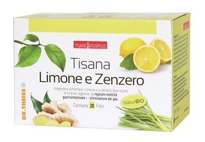 Dr Theiss Naturplus Tisana Limone e Zenzero 20 Flitri