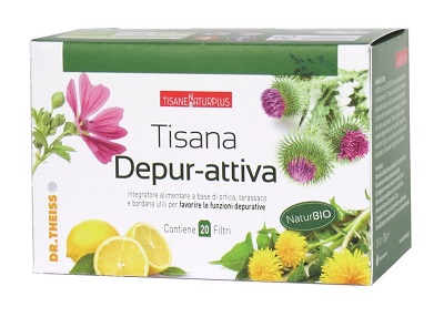 Dr Theiss Naturplus Tisana Depur attiva 20 Filtri