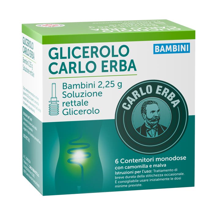 Glicerolo Bambini 6 Contenitori Bambini