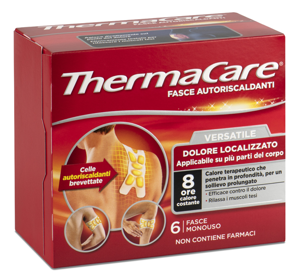 Thermacare fasce autoriscaldanti 6 Fasce Monouso