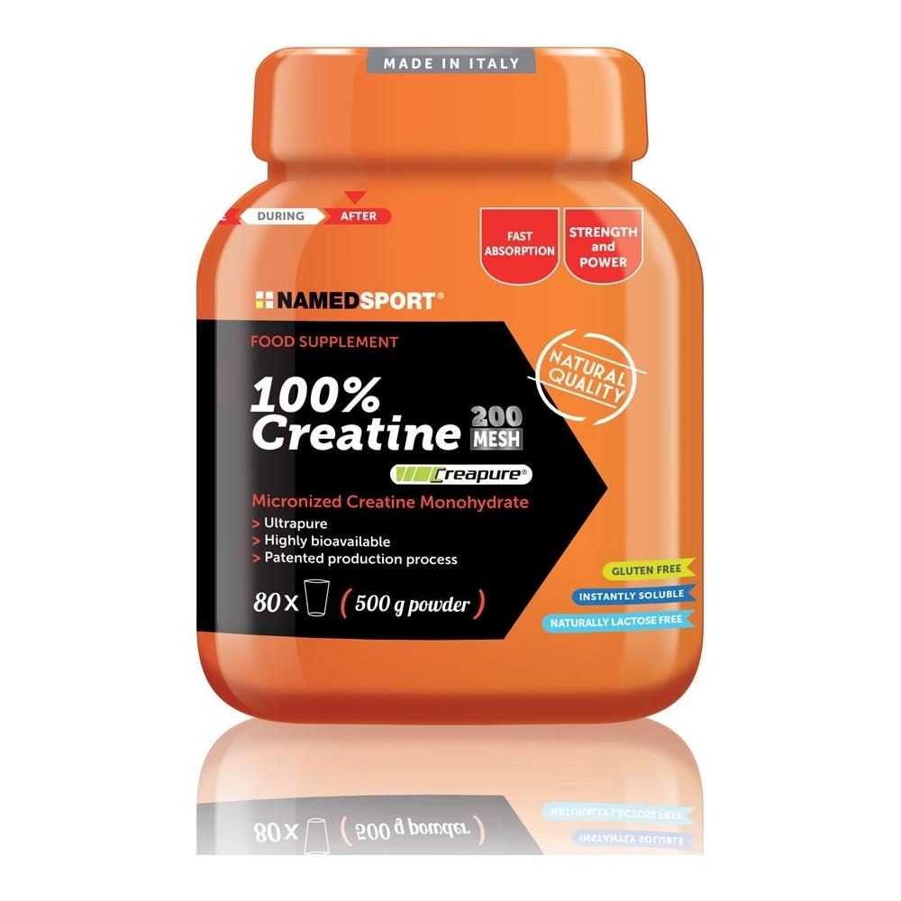 Named Creatina 100% monoidrato micronizzata purissima di qualità Creapure 500g