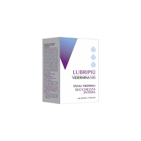 Vidermina Lubripiù Ovuli Vaginali 10 Ovuli