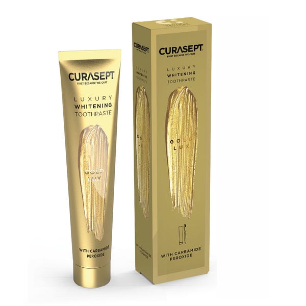 Curasept Gold Lux Gel dentifricio Sbiancante 75 ml