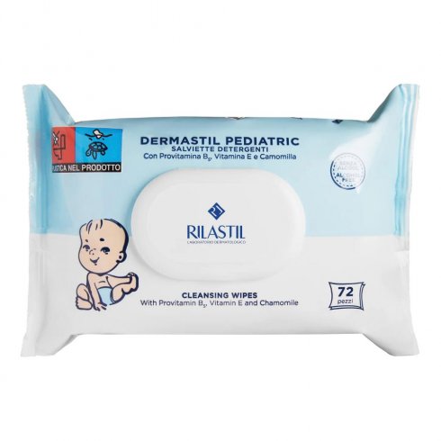 Rilastil Dermastil 72 Salviette Detergenti