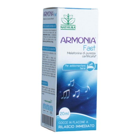 Armonia Fast Gocce Melatonina di purezza certificata 20 ml