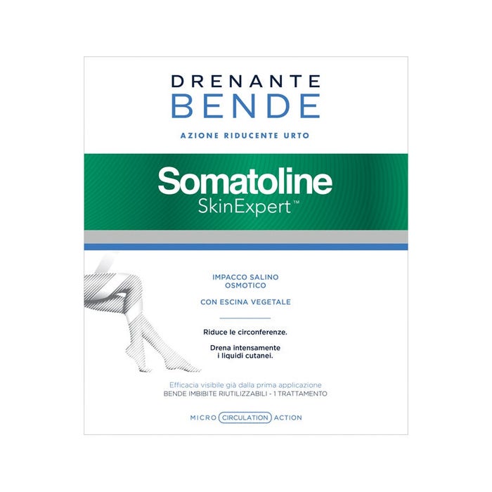 Somatoline SkinExpert Bende Snellenti Drenanti 2 bende