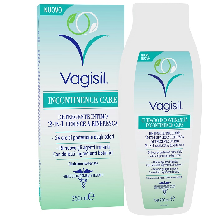Vagisil Incontinence Care 2 in 1 Detergente 250ml