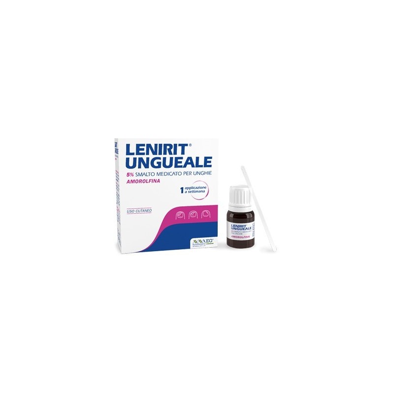 Lenirit Ungueale 5% Amorolfina Smalto Medicato per Unghie