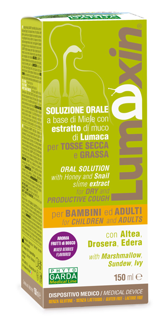 LUMAXIN  DM SCIROPPO  ADULTI E BAMBINI PER TOSSE SECCA E GRASSA  150ML