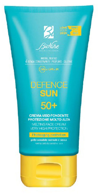 Bionike Defence Sun SPF50+ Crema Viso Fondente 50ml