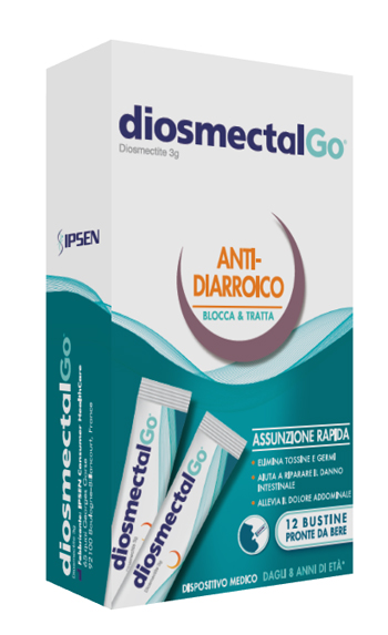 DiosmectalGO 12 Bustine Anti diarroico