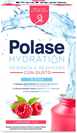 Polase Hydration 12 Stick Gusto Lampone