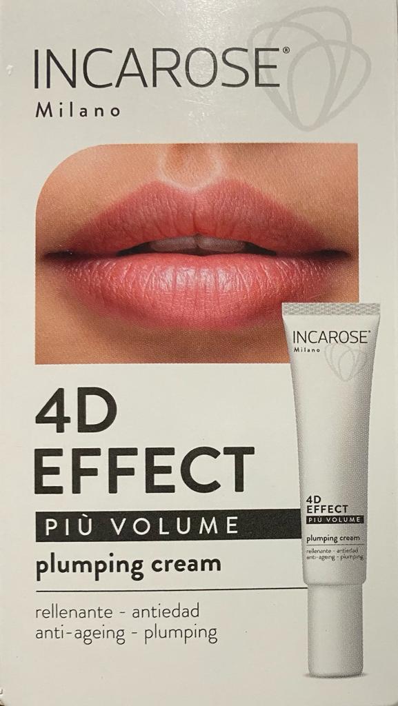 Incarose 4D FIller Più Volume Plumping Cream 15ml